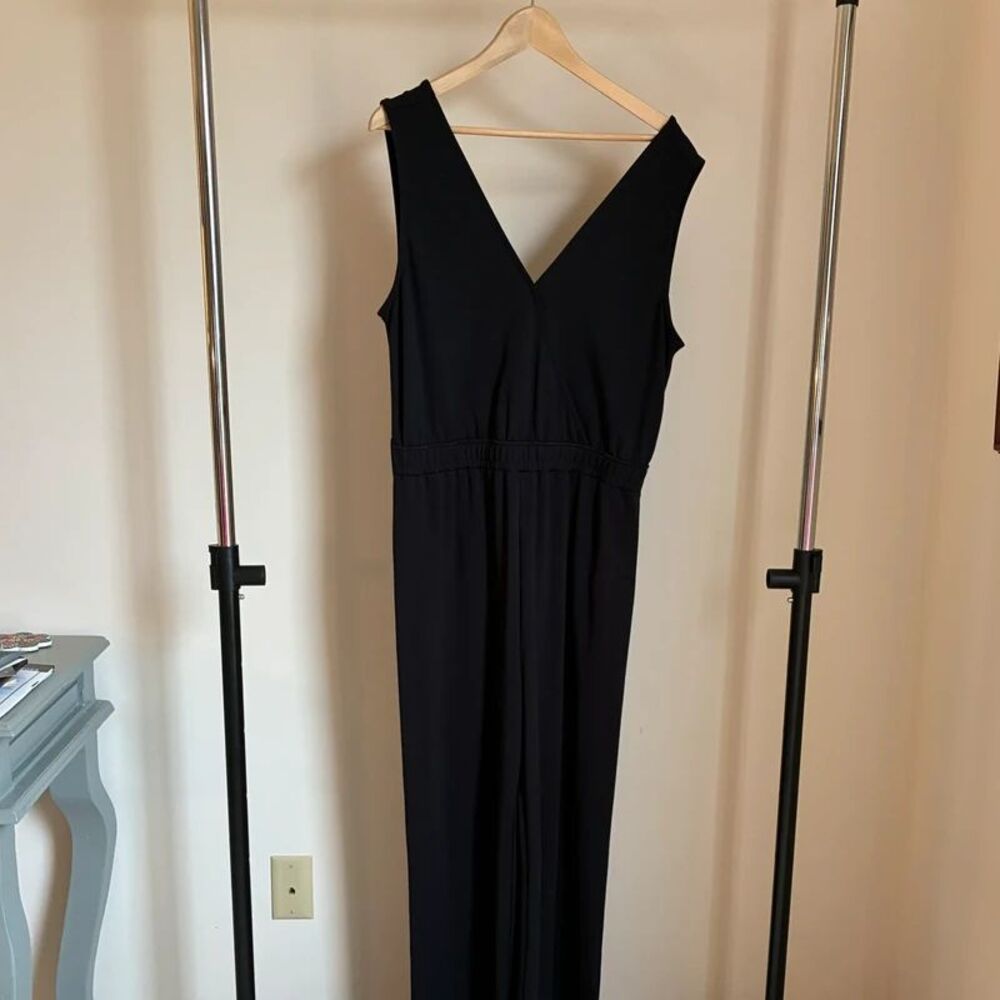 The Drop Black Jumpsuit XL